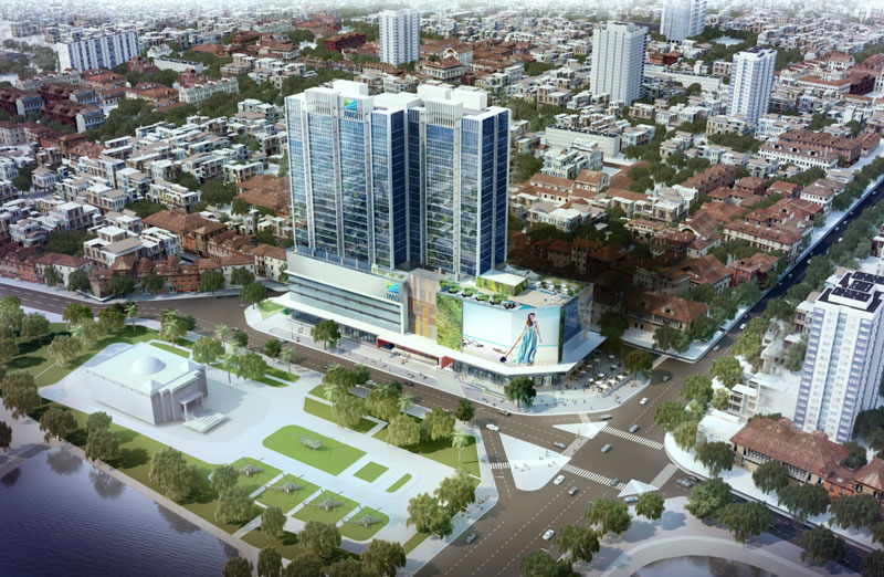 Trung tâm thương mại Big C tại khối đế The Artemis