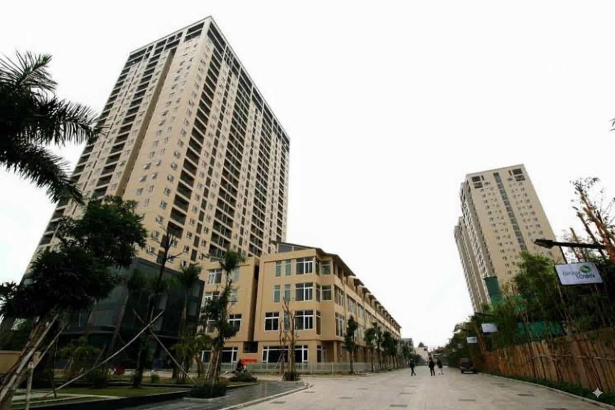 Không gian sống xanh tại Dream Town