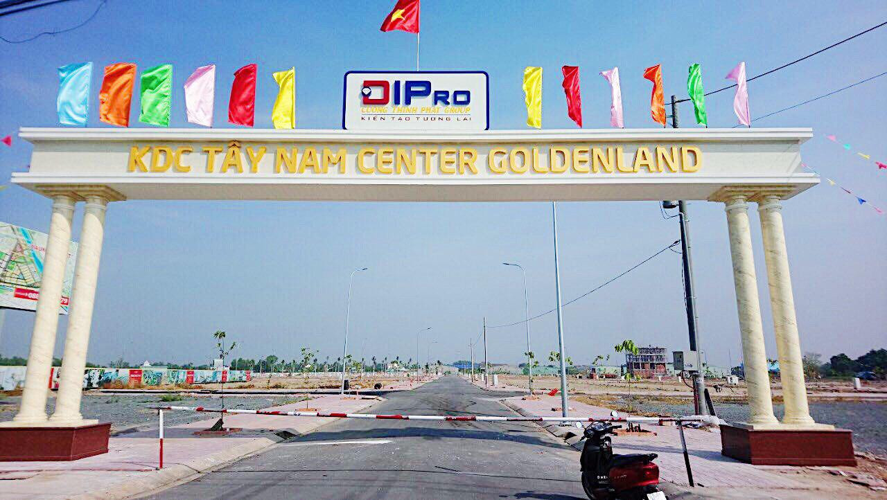 Phối cảnh Khu dân cư Tây Nam Center Golden Land