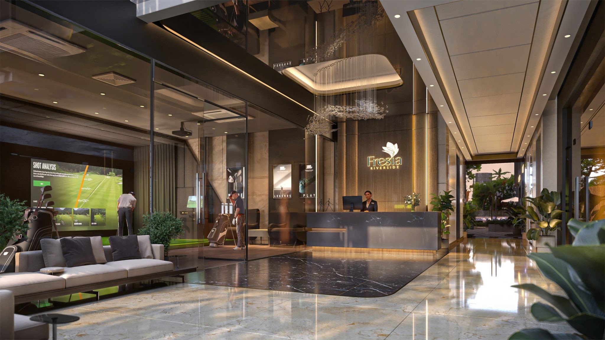 Toàn cảnh chung cư Fresia Riverside, TP. Biên Hòa