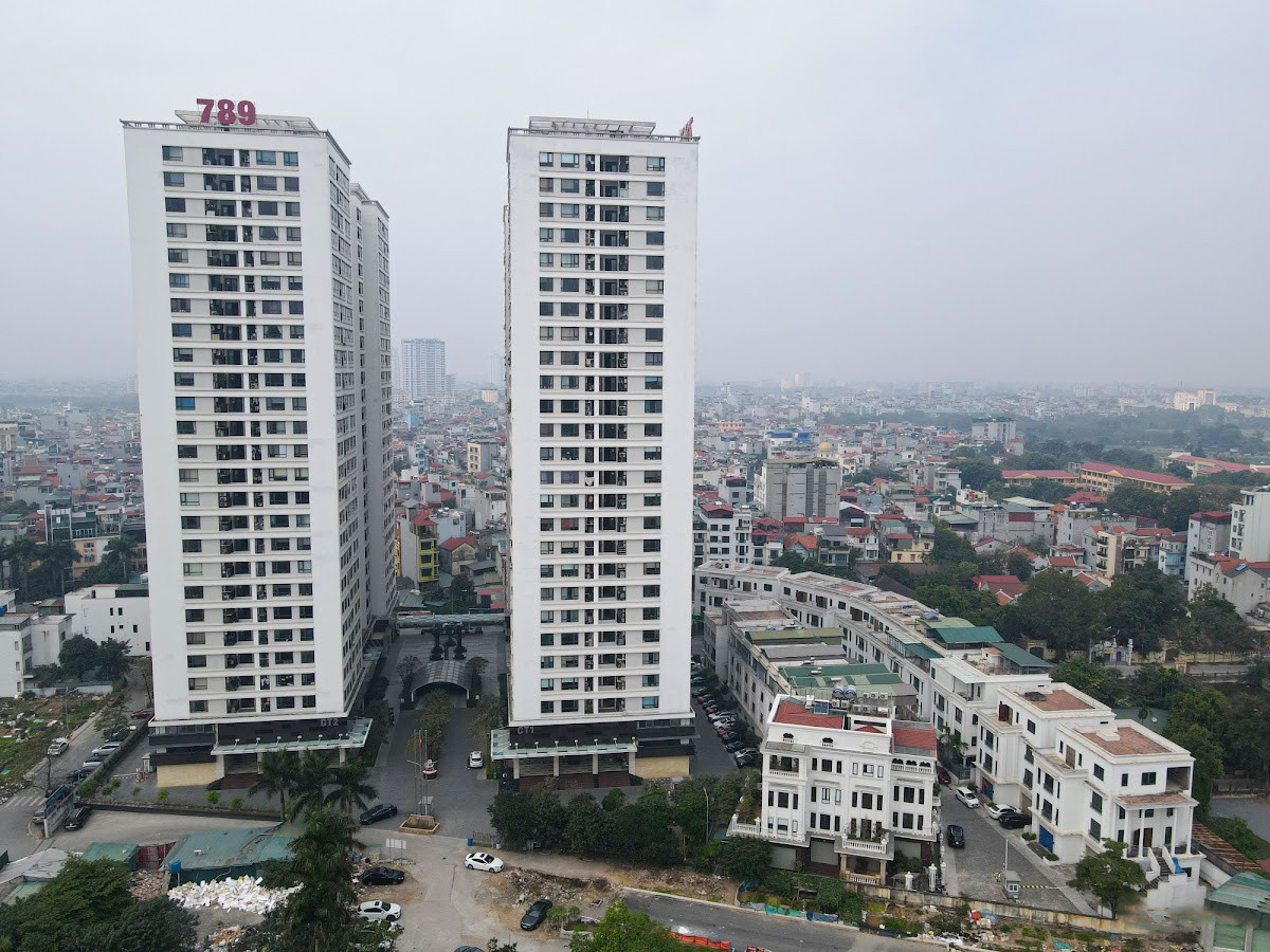 Tiện ích sân chơi trẻ em tại chung cư 789 Xuân Đỉnh