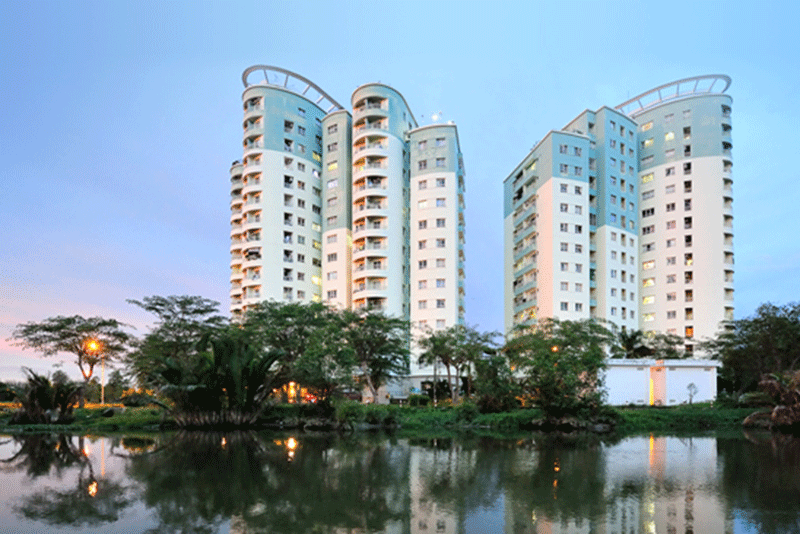 Sống xanh tại Khu đô thị 13B Conic Nam Sài Gòn
