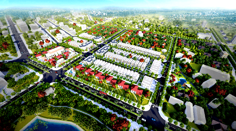 Phối cảnh shophouse tại Hưng Phước, Phú Mỹ Hưng