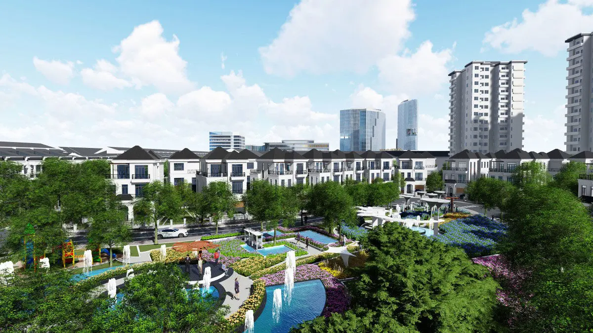 Phối cảnh Khu đô thị Long Tân City tại Nhơn Trạch