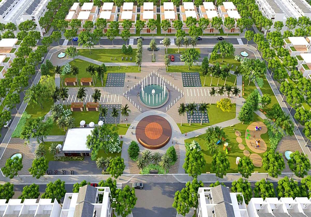 Không gian sống tiện nghi tại KDC Vĩnh Phú II