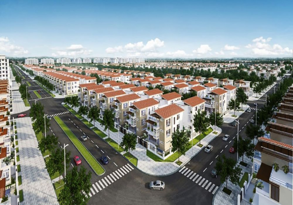 Toàn cảnh Khu dân cư Phú Hồng Thịnh 10, Dĩ An, Bình Dương