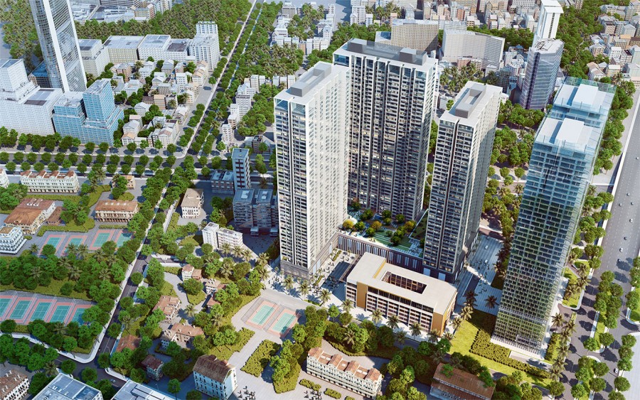 Thiết kế nội thất sang trọng tại căn hộ Vinhomes Metropolis