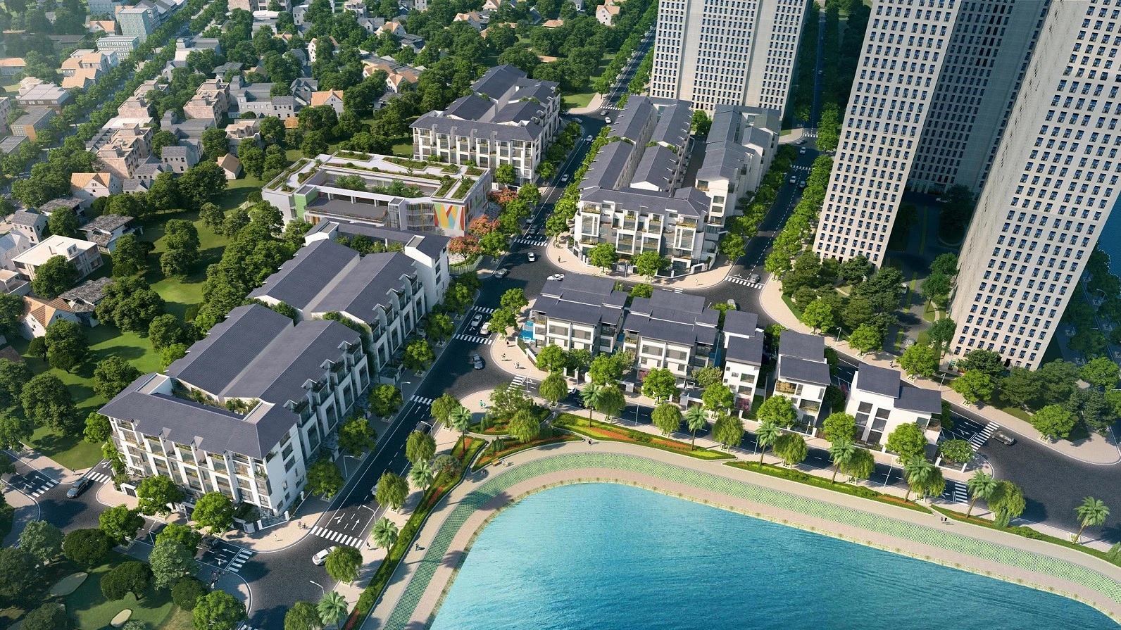 Khu biệt thự liền kề tại Khu đô thị Mỗ Lao
