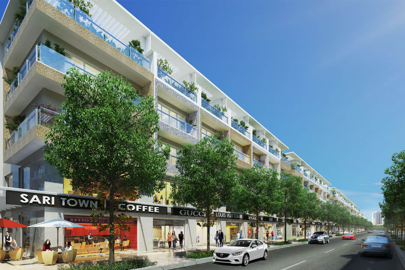 Khu đô thị Sala và KDC Sari Town