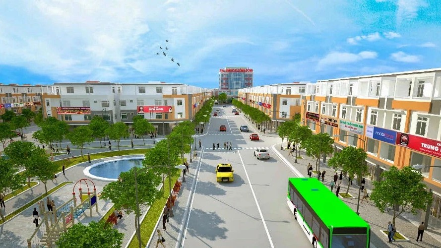 Nhà phố liền kề tại KĐT Ngân Câu - Ngân Giang