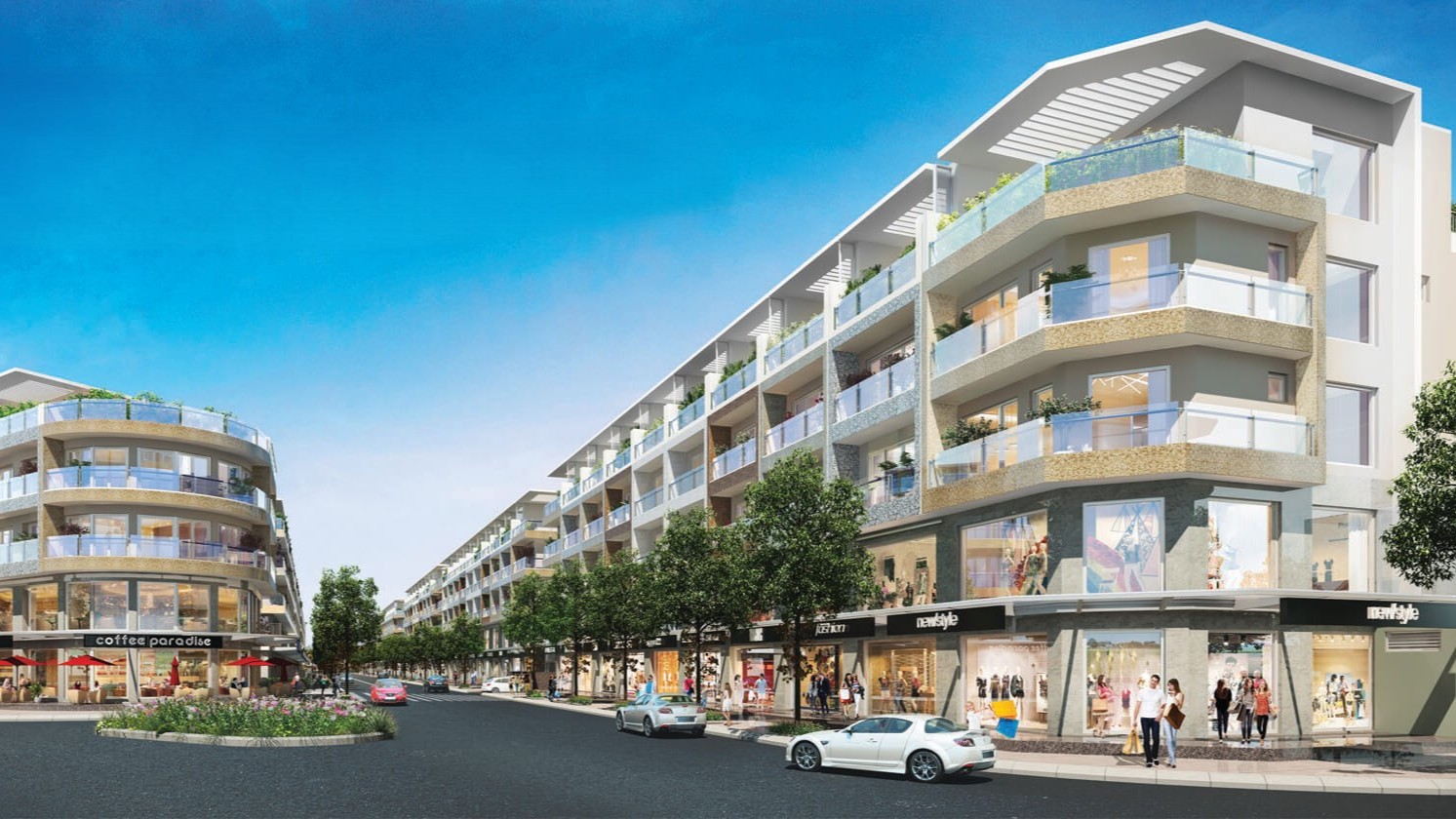 Toàn cảnh khu dân cư Sari Town Sala, TP. Thủ Đức