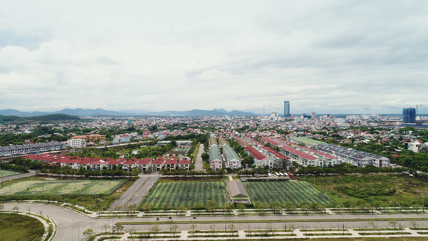 Thiết kế nhà phố hiện đại tại An Cựu City