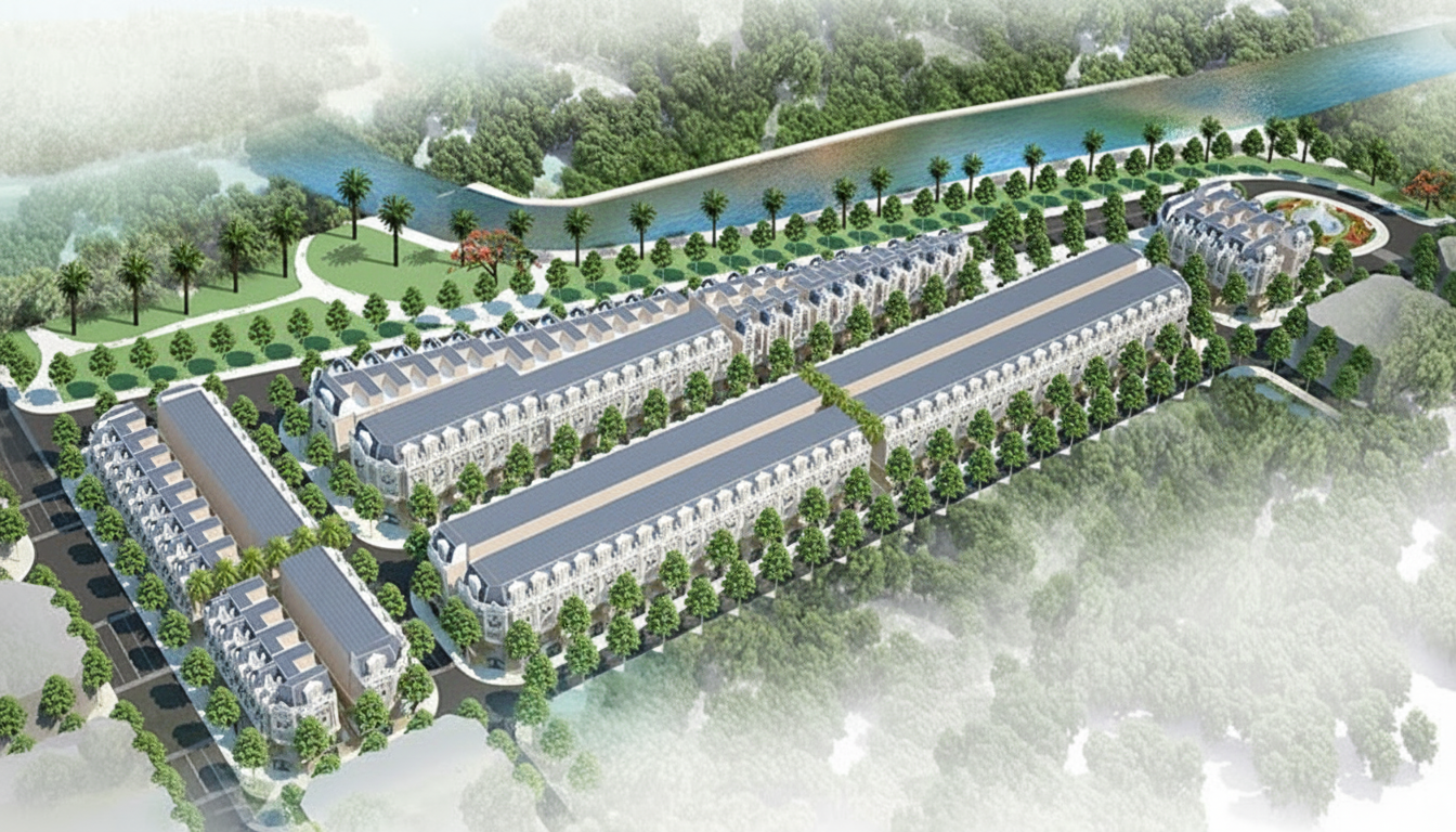 Phối cảnh Khu dân cư Ninh Giang