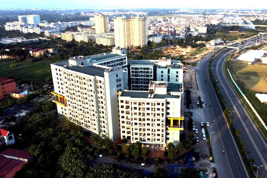 Toàn cảnh chung cư Thăng Long Green City, Huyện Đông Anh
