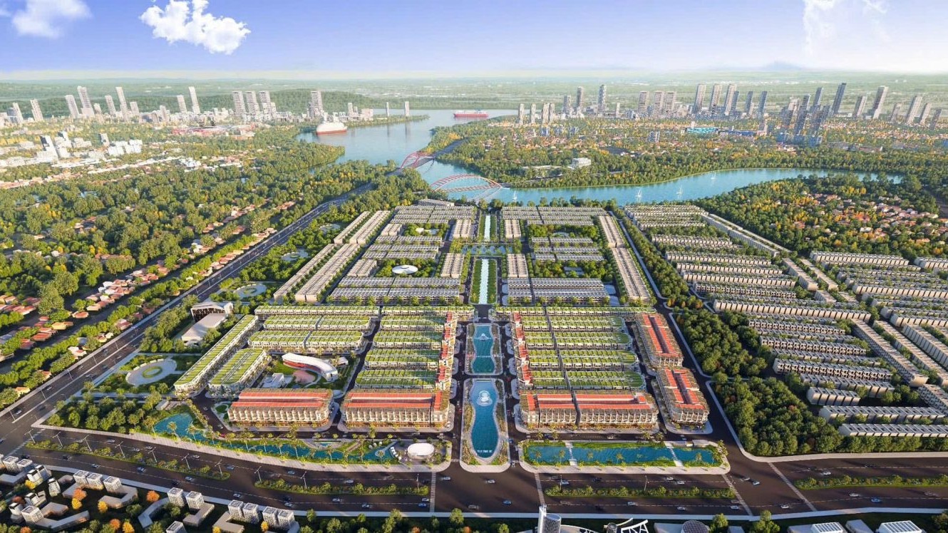 Thiết kế nhà phố hiện đại tại Sài Gòn Village
