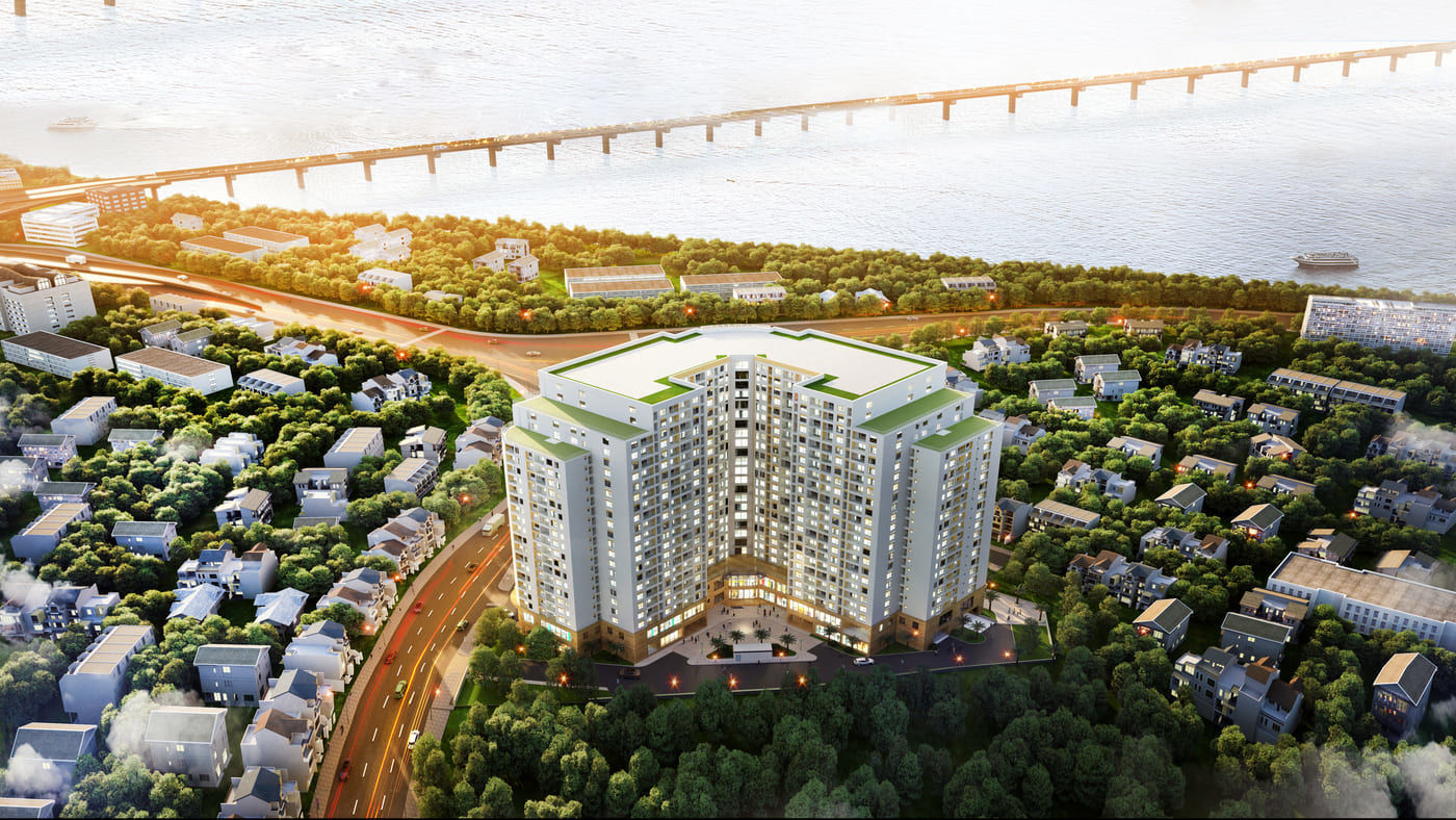 Khu vực Vĩnh Hưng gần chung cư T&T Riverview