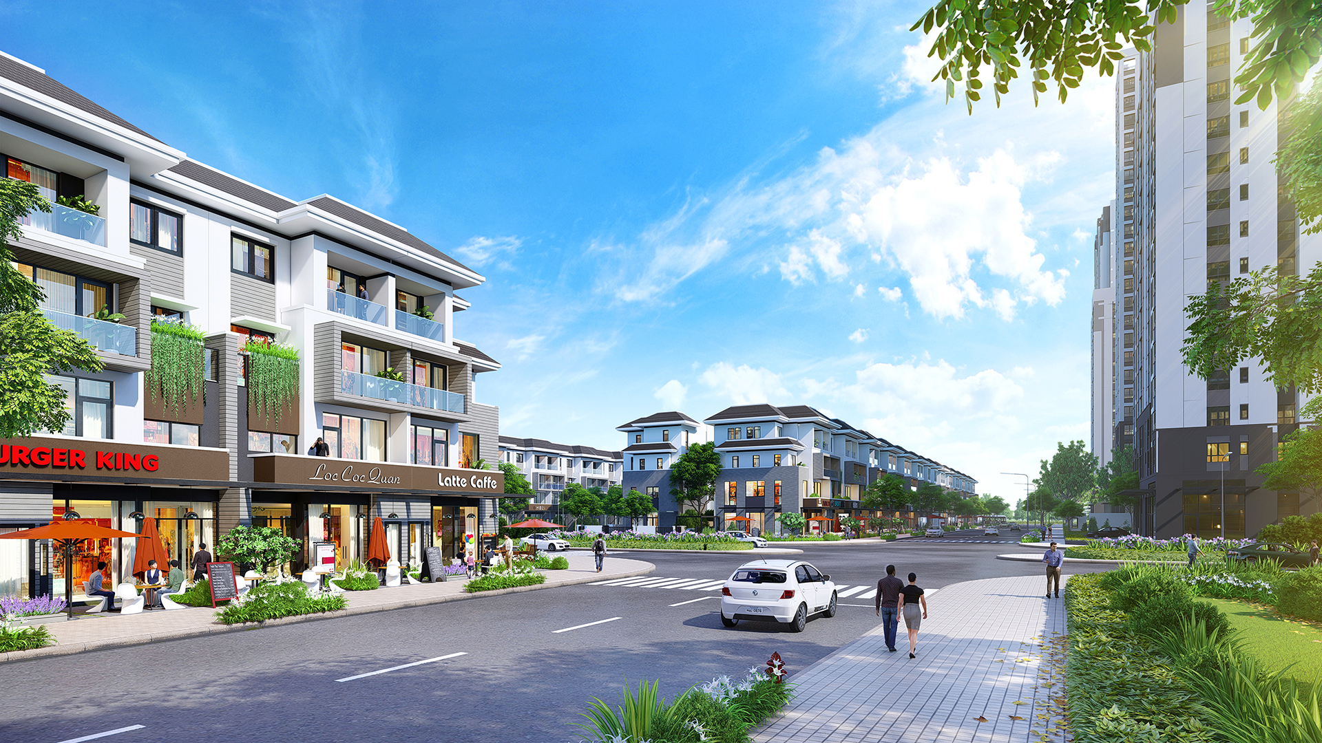 Thiết kế biệt thự và nhà phố Lavila Đông Sài Gòn