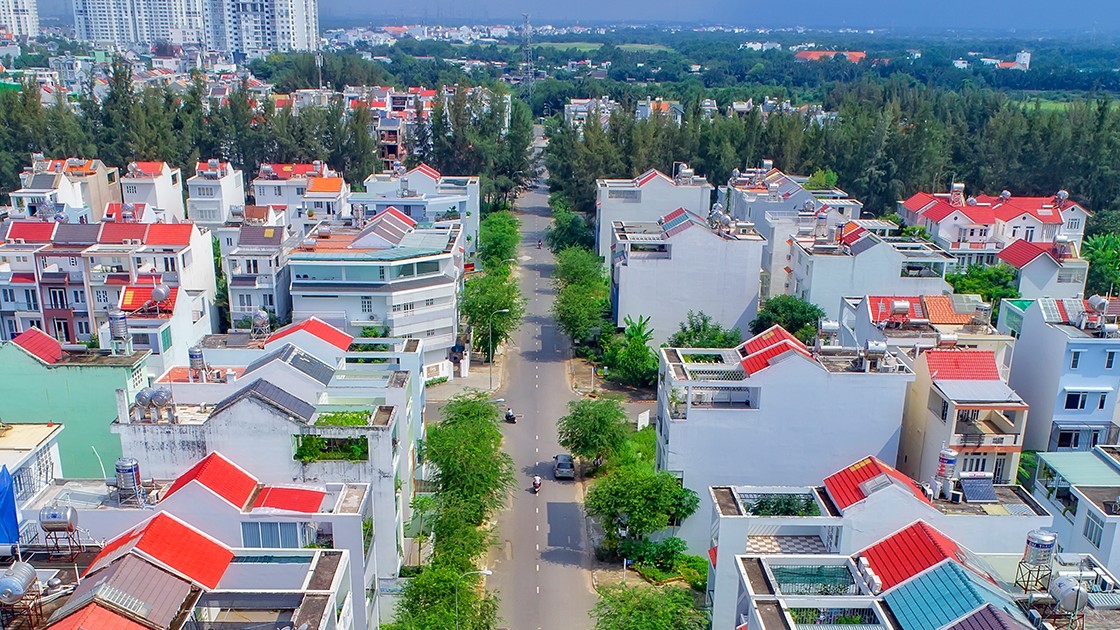Nhà phố khang trang tại KDC Sadeco Phước Kiển