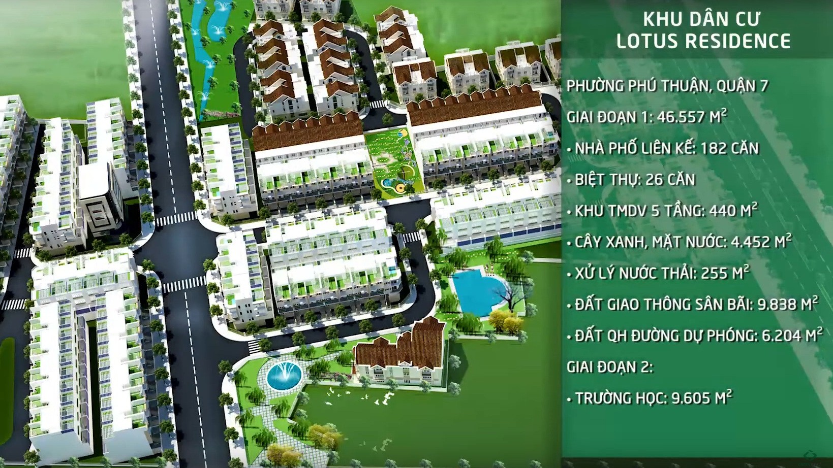 Thiết kế biệt thự sang trọng tại Lotus Residence