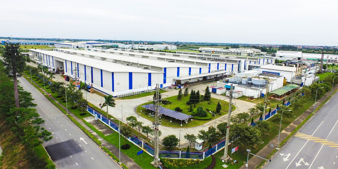 Phối cảnh Khu đô thị VSIP2 mở rộng với đường phố rộng rãi