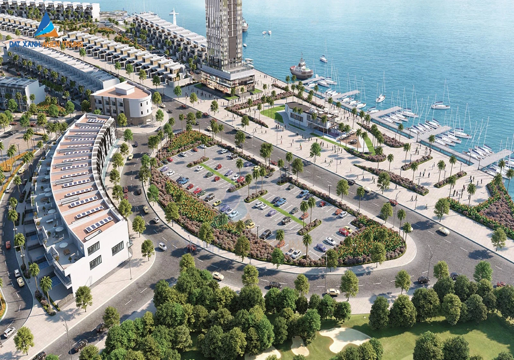 Thiết kế 2 mặt tiền thông minh tại Marina Complex Đà Nẵng