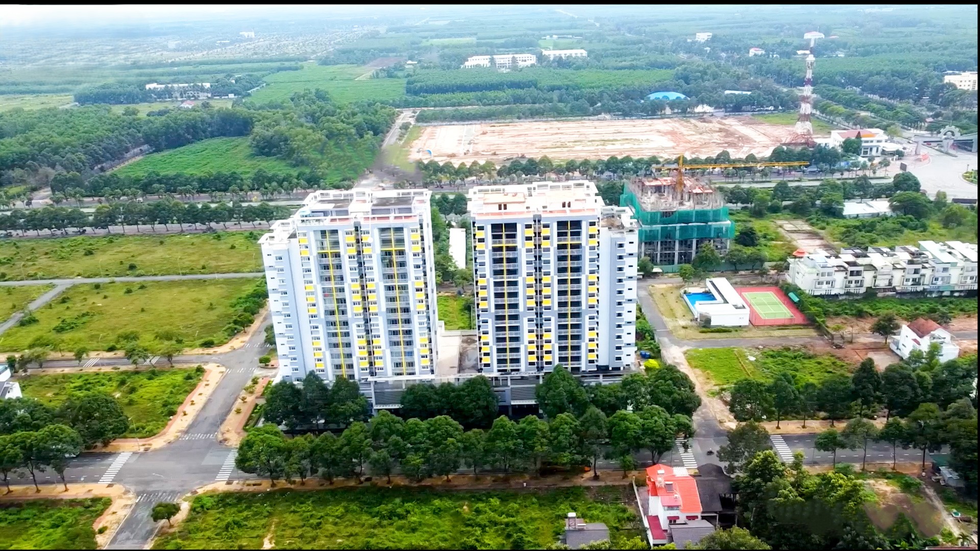 Không gian xanh tại Terra Flora, Nhơn Trạch