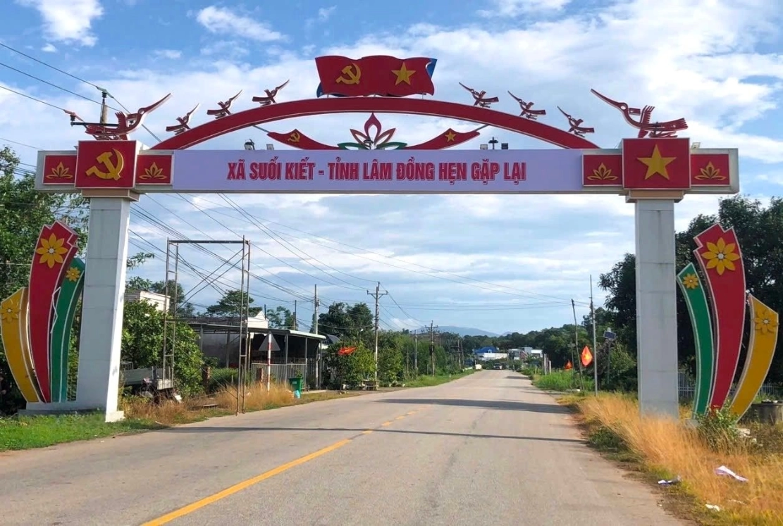 Xã Suối Kiết, Lâm Đồng - Khu vực mới sau sáp nhập