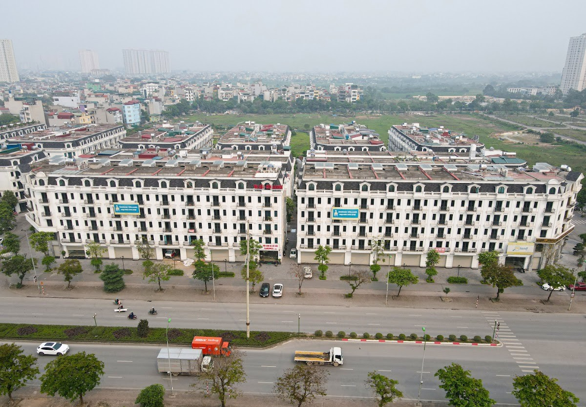 Toàn cảnh Khu đô thị Kiến Hưng, quận Hà Đông