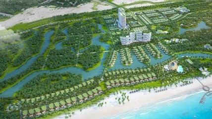 Phối cảnh tổng thể Khu phức hợp Lagoona Bình Châu
