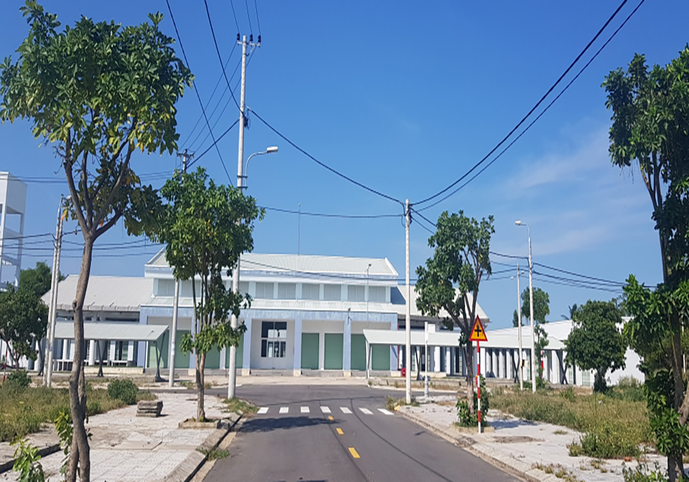 Toàn cảnh Khu phố chợ Điện Nam Bắc, Điện Bàn, Quảng Nam