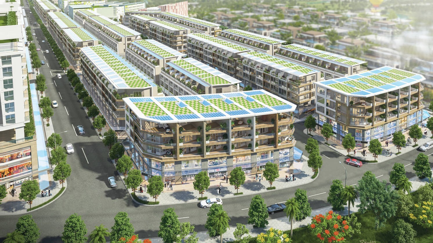 Sống và kinh doanh đẳng cấp tại Sari Town
