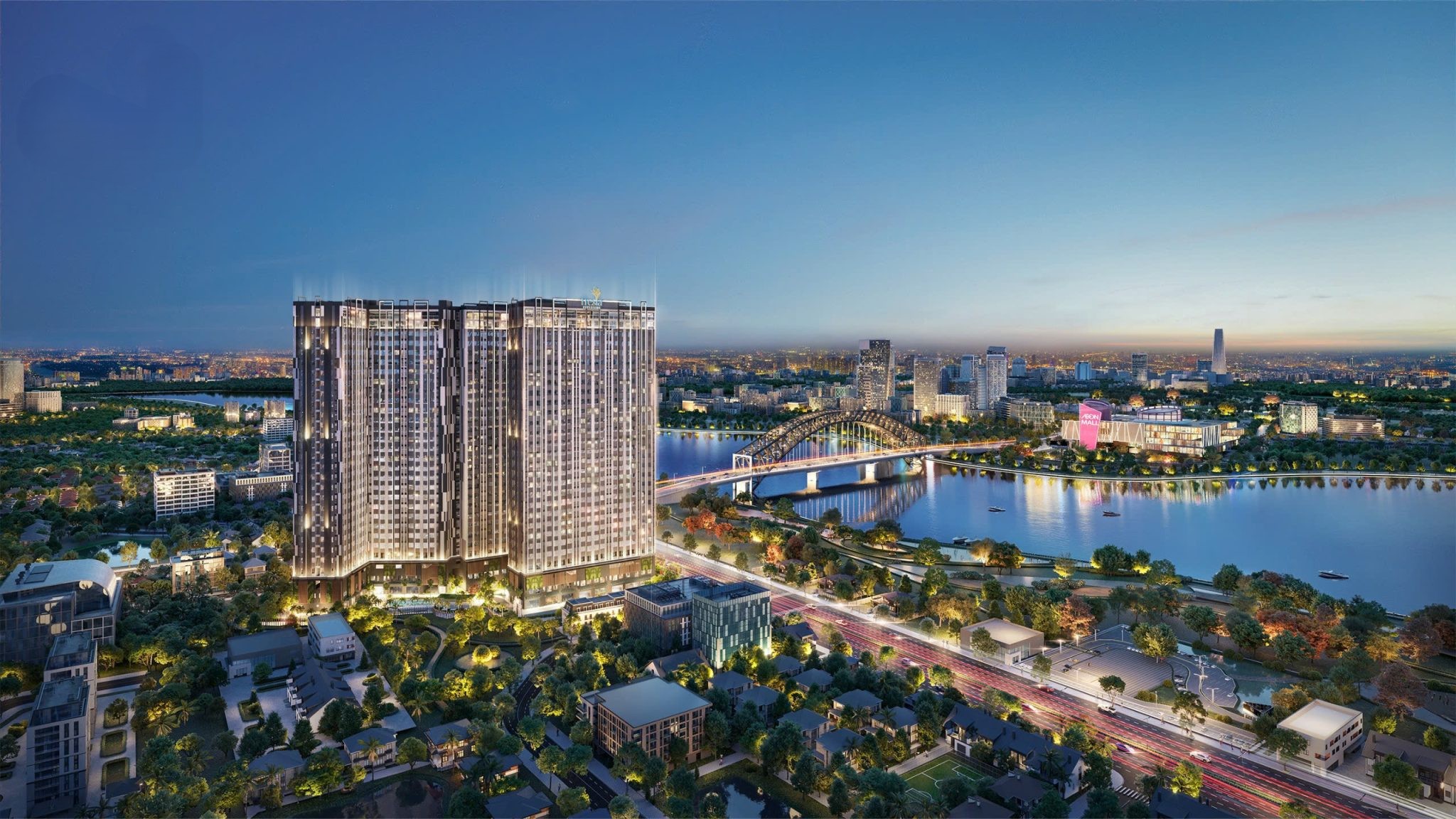 Không gian sống xanh tại Fresia Riverside