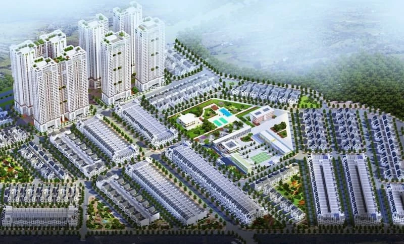 Toàn cảnh Khu đô thị Geleximco - Lê Trọng Tấn, Hà Đông