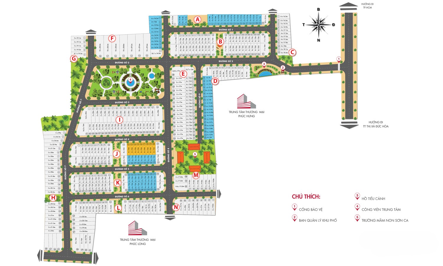 Sơ đồ mặt bằng Cát Tường Phú Nguyên Residence