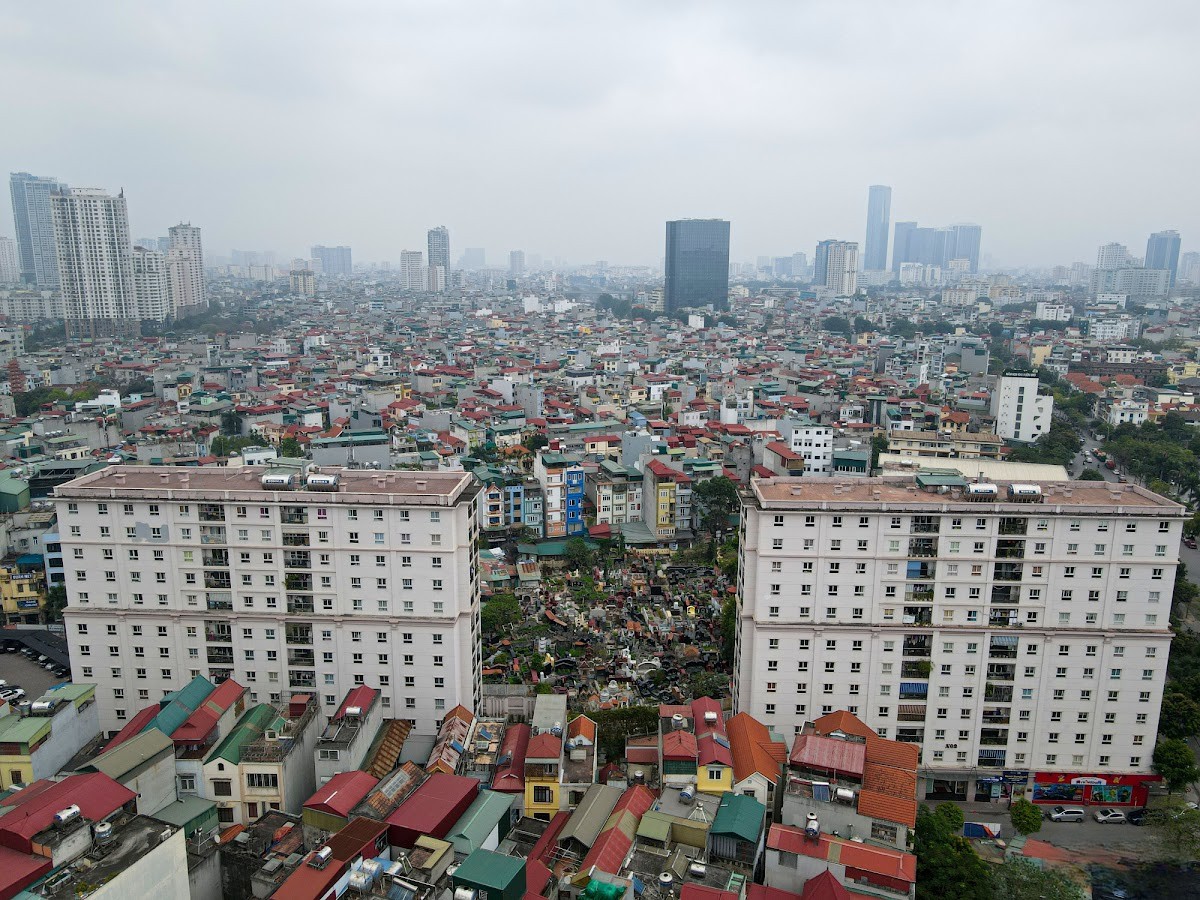 Khu đô thị Yên Hòa gần chung cư