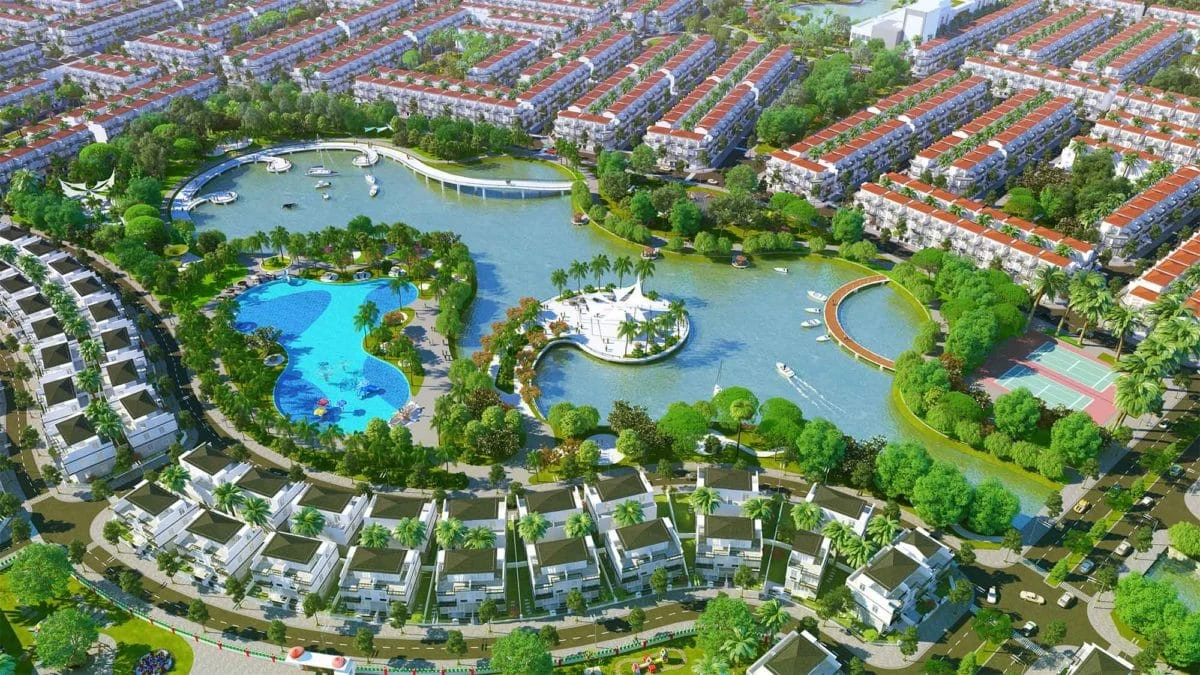 Thiết kế nhà phố tại KĐT mới Xuân Thới Sơn