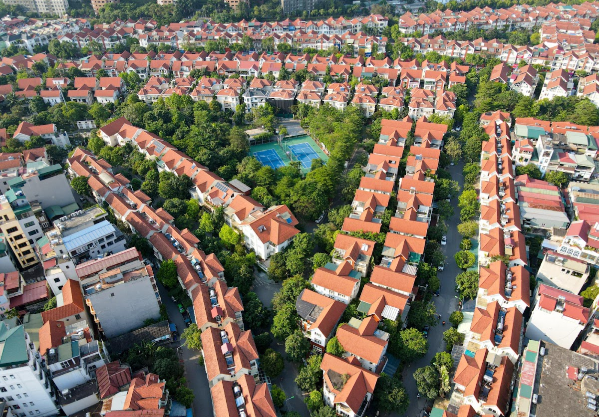 Kiến trúc tân cổ điển tại Làng Việt Kiều Châu Âu