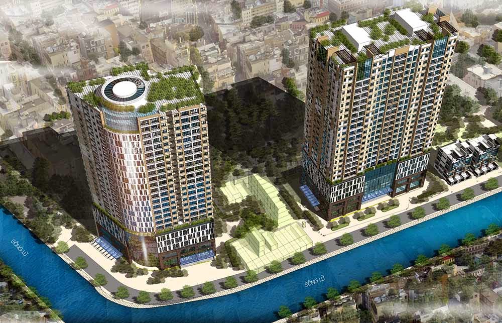 Vị trí kết nối của CT36 Dream Home Định Công