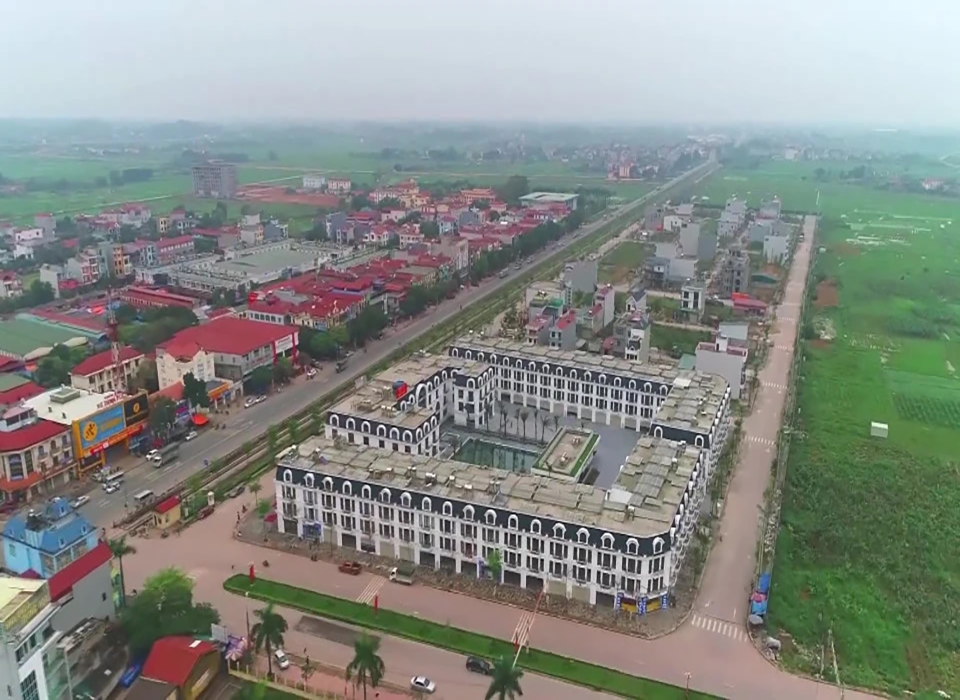 Toàn cảnh Khu đô thị Rùa Vàng City, Lạng Giang, Bắc Giang