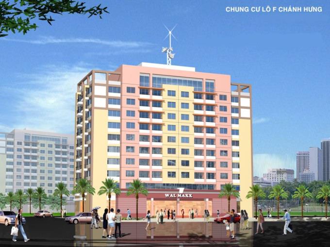 Toàn cảnh chung cư 51 Chánh Hưng, Quận 8