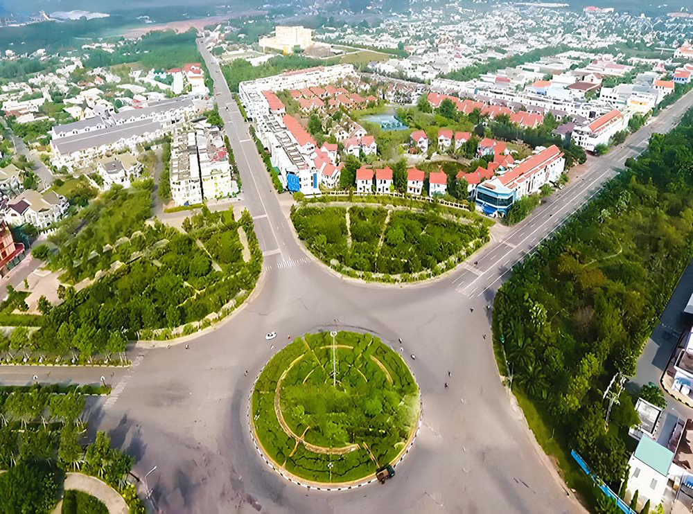 Toàn cảnh Khu đô thị Mỹ Phước 2, TP. Bến Cát
