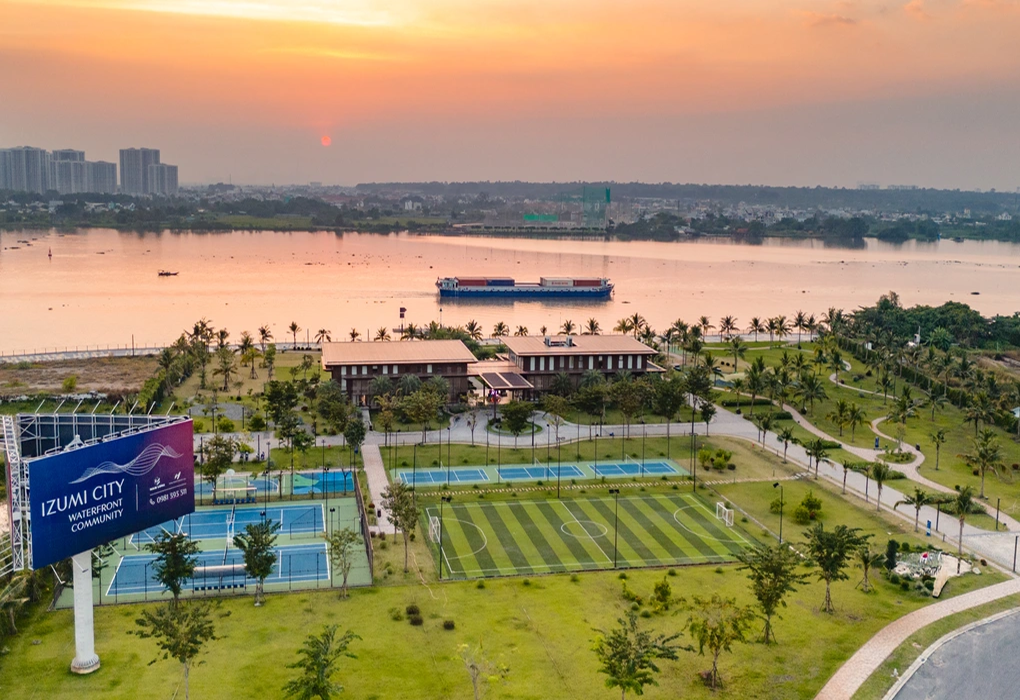 Cụm đô thị ven sông Đồng Nai gồm Izumi City, Aqua City