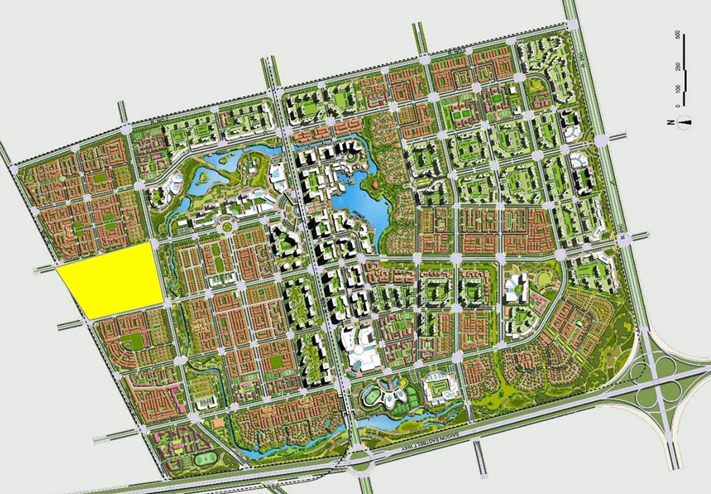 Sơ đồ mặt bằng tổng thể Khu đô thị Swan Park