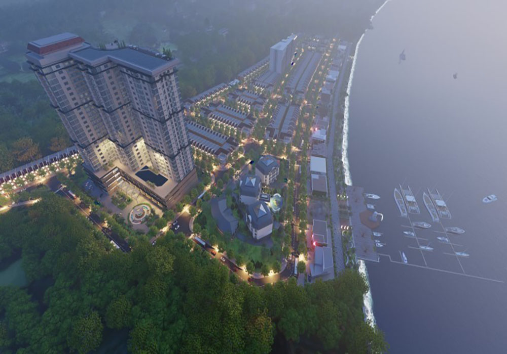 Hạ tầng và đường sá tại Khu đô thị Nam Cầu Tuyên Sơn