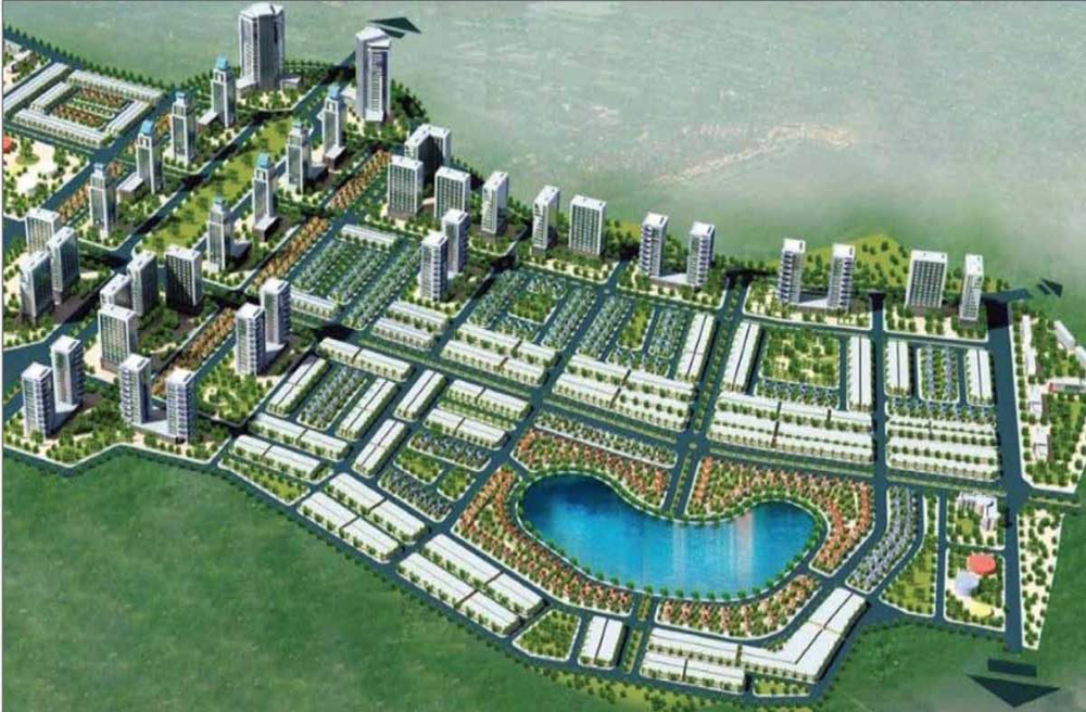 Hạ tầng đang được triển khai tại KĐT Đông Bình Dương