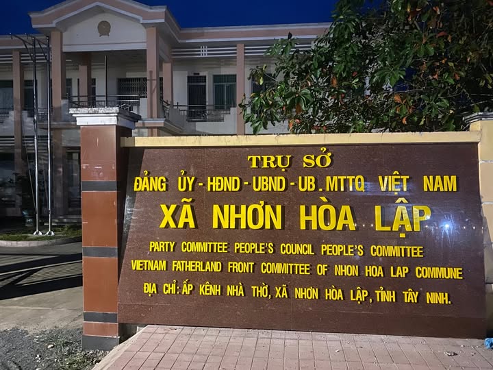 Xã Nhơn Hòa Lập, tỉnh Tây Ninh