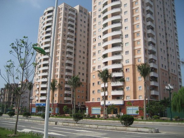 Toàn cảnh chung cư C6 Mỹ Đình với kiến trúc tân cổ điển