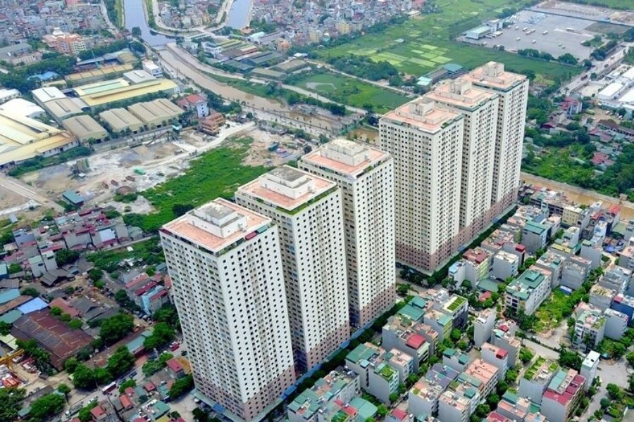 Bên trong một căn hộ tại Khu đô thị mới Đại Thanh