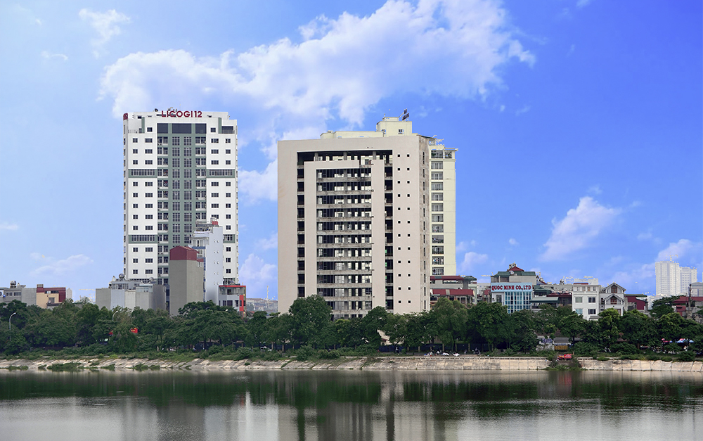Thiết kế sảnh chờ tại Tòa nhà Licogi 12