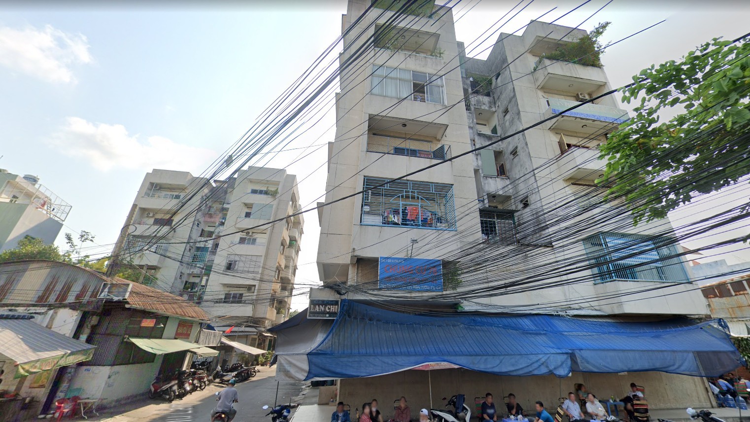 Toàn cảnh Cư xá Phú Lâm (Chung cư 78 Kinh Dương Vương), Quận 6